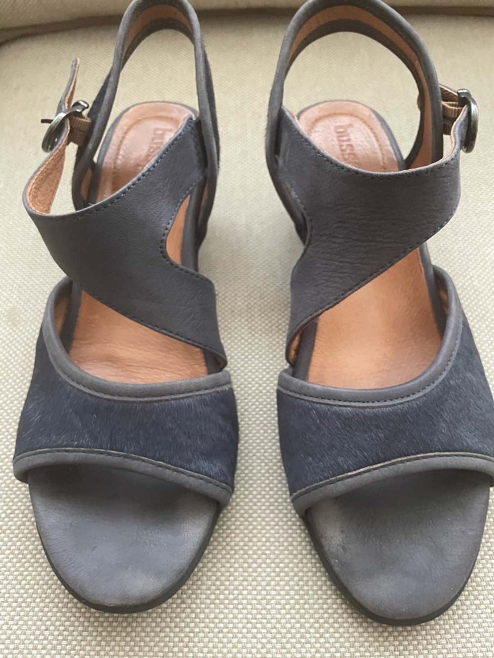 Leather Sandals, by Bussola. 
Comfortable footwear.